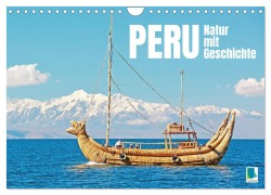 Cover-Bild zum Titel 'Peru: Natur mit Geschichte (Wandkalender 2026 DIN A4 quer), CALVENDO Monatskalender' von 'Calvendo Calvendo'
