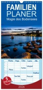 Familienplaner 2026 - Magie des Bodensees mit 5 Spalten (Wandkalender, 21 x 45 cm) CALVENDO - Marc Alexander Kunze