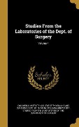 Cover-Bild zum Titel 'Studies From the Laboratories of the Dept. of Surgery; Volume 4' von ''