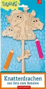 Cover-Bild zum Titel 'Knatterdrachen aus Holz zum Bemalen' von ''