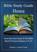 Cover-Bild zum Titel 'Bible Study Guide: Hosea (Ancient Words Bible Study Series)' von 'Andrew J. Lamont-Turner'