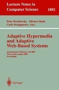 Adaptive Hypermedia and Adaptive Web-Based Systems - 