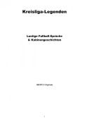 Cover-Bild zum Titel 'Kreisliga-Legenden' von 'Ingbert Hahn'