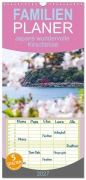 Cover-Bild zum Titel 'Familienplaner 2027 - Japans wundervolle Kirschblüte mit 5 Spalten (Wandkalender, 21 x 45 cm) CALVENDO' von 'Johannes Tomaschko'