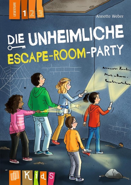 Die unheimliche Escape-Room-Party - Lesestufe 1 - Annette Weber