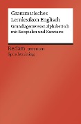 Grammatisches Lernlexikon Englisch - Andrew Williams