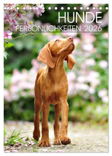 Hundepersönlichkeiten (Tischkalender 2026 DIN A5 hoch), CALVENDO Monatskalender - dogARTig dogARTig