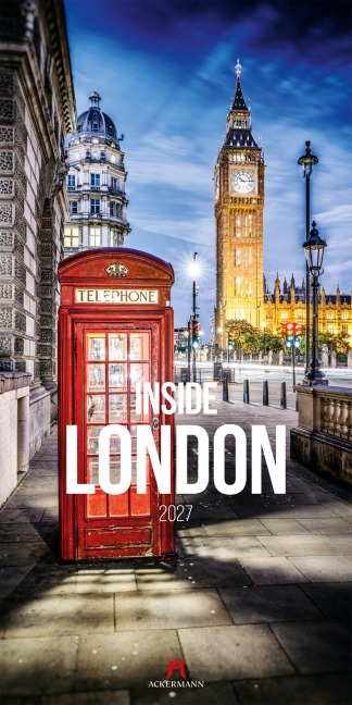 Inside London Kalender 2027 - Ackermann Kunstverlag GmbH
