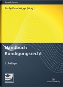 Cover-Bild zum Titel 'Handbuch Kündigungsrecht' von ''