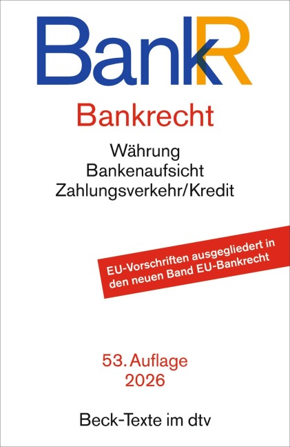 Bankrecht. BankR - 