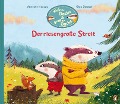 Cover-Bild zum Titel 'Kleiner Dachs & großer Dachs - Der riesengroße Streit' von 'Annette Herzog'