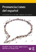 Cover-Bild zum Titel 'Pronunciaciones del español' von 'Donald N. Tuten, Rajiv Rao, H. Robyn Clarke, Fernando Tejedo-Herrero'