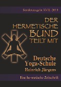 Cover-Bild zum Titel 'Deutsche Yoga-Schule' von 'Heinrich Jürgens'