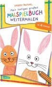 Cover-Bild zum Titel 'Mein lustiges großes Malspielbuch: Weitermalen (ab 4 Jahren)' von 'Norbert Pautner'