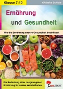 Cover-Bild zum Titel 'Ernährung und Gesundheit' von 'Christine Schlote'