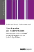 Cover-Bild zum Titel 'Vom Transfer zur Transformation' von ''