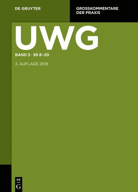 §§ 8-20; § 23 GeschGehG; Register - 