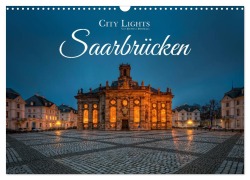 Cover-Bild zum Titel 'City Lights Saarbrücken (Wandkalender 2026 DIN A3 quer), CALVENDO Monatskalender' von 'Bettina Dittmann'