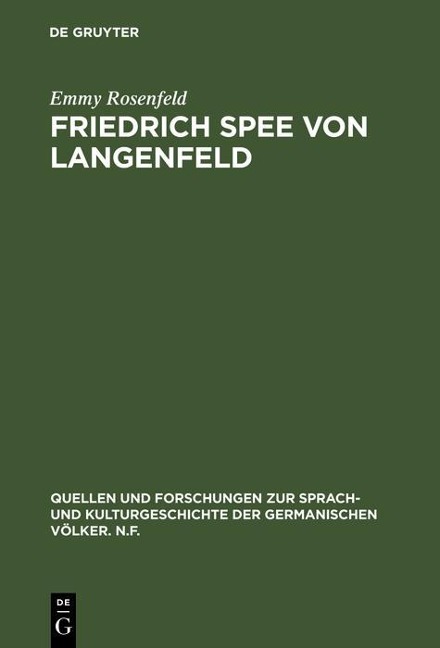 Friedrich Spee von Langenfeld - Emmy Rosenfeld