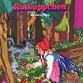 Cover-Bild zum Titel 'Gebrüder Grimm, Rotkäppchen / Die sechs Diener' von 'Brüder Grimm, Konrad Halver'