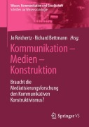 Cover-Bild zum Titel 'Kommunikation - Medien - Konstruktion' von ''