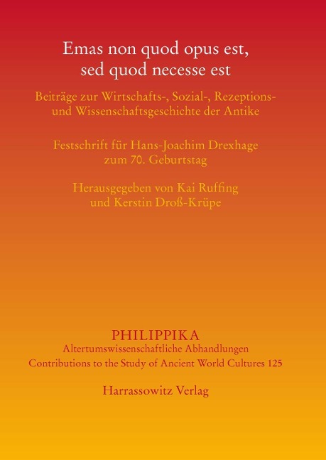 Emas non quod opus est, sed quod necesse est - 