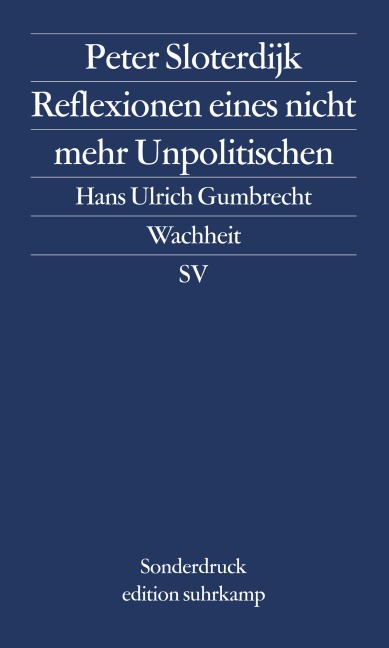 Reflexionen eines nicht mehr Unpolitischen - Peter Sloterdijk