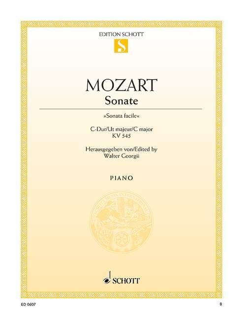 Sonate C-Dur - Wolfgang Amadeus Mozart