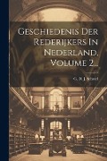 Cover-Bild zum Titel 'Geschiedenis Der Rederijkers In Nederland, Volume 2...' von ''