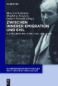 Cover-Bild zum Titel 'Zwischen Innerer Emigration und Exil' von ''