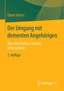 Cover-Bild zum Titel 'Der Umgang mit dementen Angehörigen' von 'Dieter Karrer'