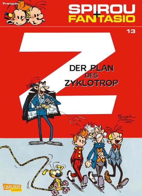 Spirou und Fantasio 13: Der Plan des Zyklotrop - André Franquin