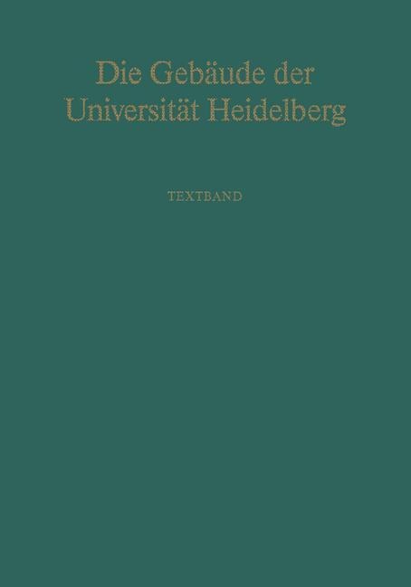Die Gebäude der Universität Heidelberg - 