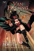 Cover-Bild zum Titel 'Van Helsing Vs the League of Monsters' von 'Dave Franchini, Raven Gregory'