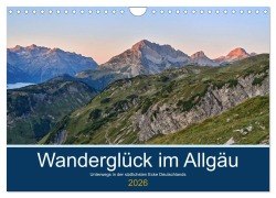 Cover-Bild zum Titel 'Wanderglück im Allgäu (Wandkalender 2026 DIN A4 quer), CALVENDO Monatskalender' von 'Nadine Köller'