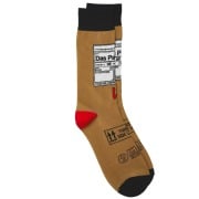 Cover-Bild zum Titel 'Sebastian Fitzek-Socken "Das Paket" Größe 41 - 46' von ''