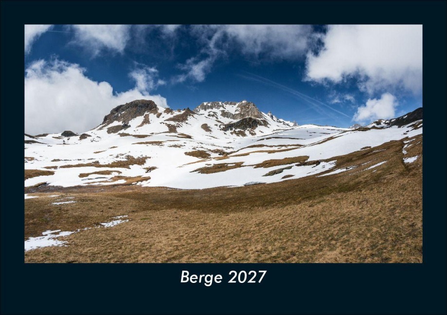 Berge 2027 Fotokalender DIN A5 - Tobias Schmitt, Kevin Heber
