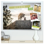 Cover-Bild zum Titel 'Hunde, unsere treuen Begleiter durch's Leben. (hochwertiger Premium Wandkalender 2026 DIN A2 quer), Kunstdruck in Hochglanz' von 'VogtArt VogtArt'