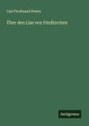Cover-Bild zum Titel 'Über den Lias von Fünfkirchen' von 'Carl Ferdinand Peters'
