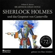 Cover-Bild zum Titel 'Sherlock Holmes und das Gespenst von Canterville (Die neuen Abenteuer, Folge 72)' von 'Arthur Conan Doyle, William K. Stewart'