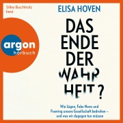 Cover-Bild zum Titel 'Das Ende der Wahrheit?' von 'Elisa Hoven'
