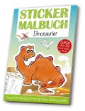 Cover-Bild zum Titel 'Stickermalbuch: Dinosaurier' von ''