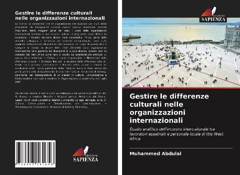 Gestire le differenze culturali nelle organizzazioni internazionali - Muhammed Abdulai