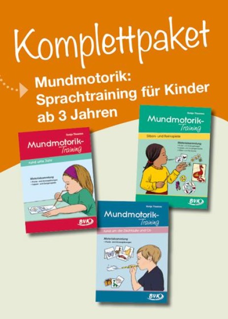 Komplettpaket Mundmotorik - Sonja Thoenes