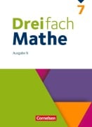Cover-Bild zum Titel 'Dreifach Mathe 7. Schuljahr. Niedersachsen - Schülerbuch' von 'Klaus Heckner, Anja Buchmann, Godehard Stein, Jana Neumann, Jacqueline Weecks'