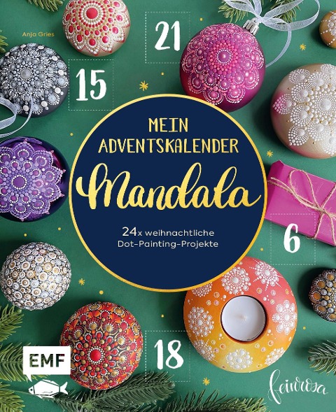 Mein Adventskalender-Buch: Mandala - Anja Gries