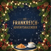 Cover-Bild zum Titel 'Der Frankreich-Adventskalender' von 'Emily Peters'
