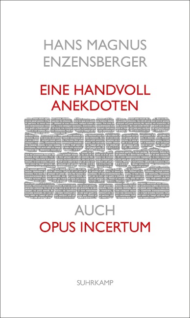 Eine Handvoll Anekdoten - Hans Magnus Enzensberger