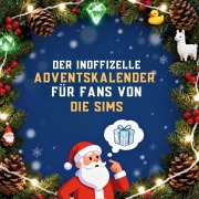 Cover-Bild zum Titel 'Der inoffizielle Adventskalender für Fans von Die Sims' von 'Marie Klein'