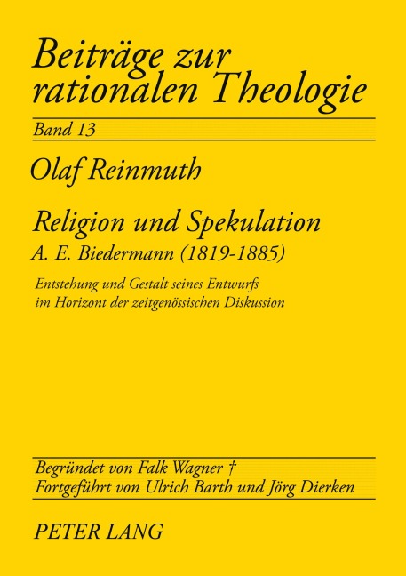 Religion und Spekulation - Olaf Reinmuth